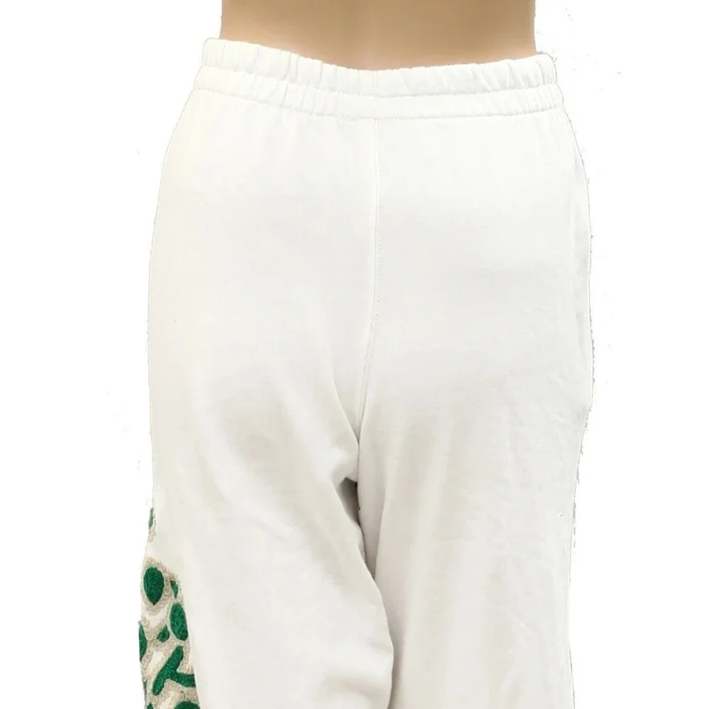 Free People FP Movement All Star Embroidered Trouser Pants Mid-Rise S 287448